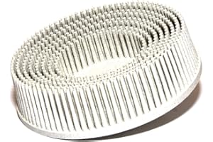 3m 07529 3 Scoth-brite Roloc Bristle Discs 120 Grit Fine White