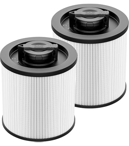 2 Pack DXVC6914 Cartridge Filter Replacement For DEWALT 6-16 Gallon Wet/Dry Vac, Compatible With DeWalt DXV06P DXV09P DXV10P DXV10PL DXV10SA DXV12P - View #13