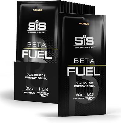 Science in Sport BetaFuel 80 Dual Source Orange 80g Carbs Pack 15