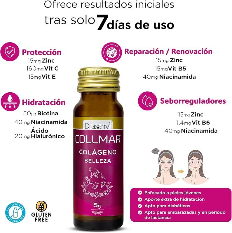 Drasanvi Collmar Ácido Hialurónico Líquido Bebível Vitamina C