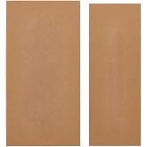 BENECREAT 2 Sheets Thermoplastic Sheet 2 Sizes Moldable Plastic Heat Formable Plastic Sheet for Finest Art Cosplay Costume Props Costume Design Craft, 2mm Thick