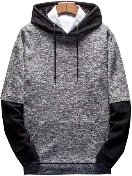 Amazon Bgersal パーカー メンズ ゆったり バットシャツ 無地