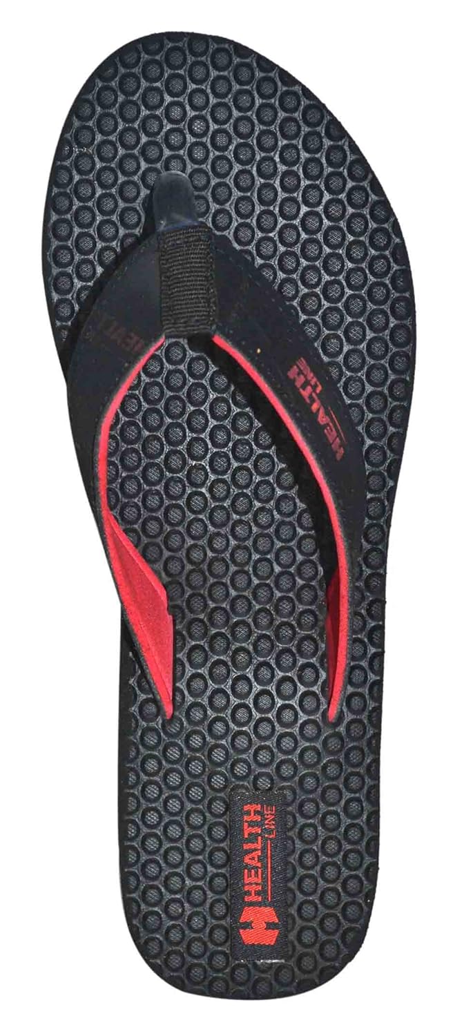 health line acupressure diabetic flip flops for women