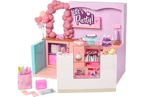 Our Generation – 18-Inch Doll Accessories – Cake Shop Playset with Display Counter – Food & Party Supplies – Pretend Play 3+ 
