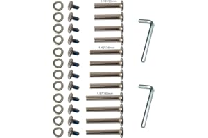 OD 15/64" (6mm) Shaft Hex Socket Screw Inline Skate Wheel Roller Blades Replacement Skate Wheel Axles Repair kit