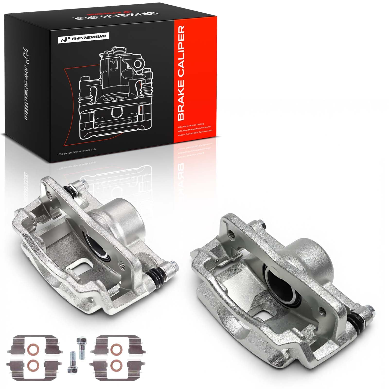 A-Premium Repuesto de conjunto de pinza de freno para Acura EL Honda Civic Insight 1997-2014 delantero izquierdo y derecho 2 piezas