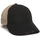 Outdoor Cap Garment Washed Meshback Cap