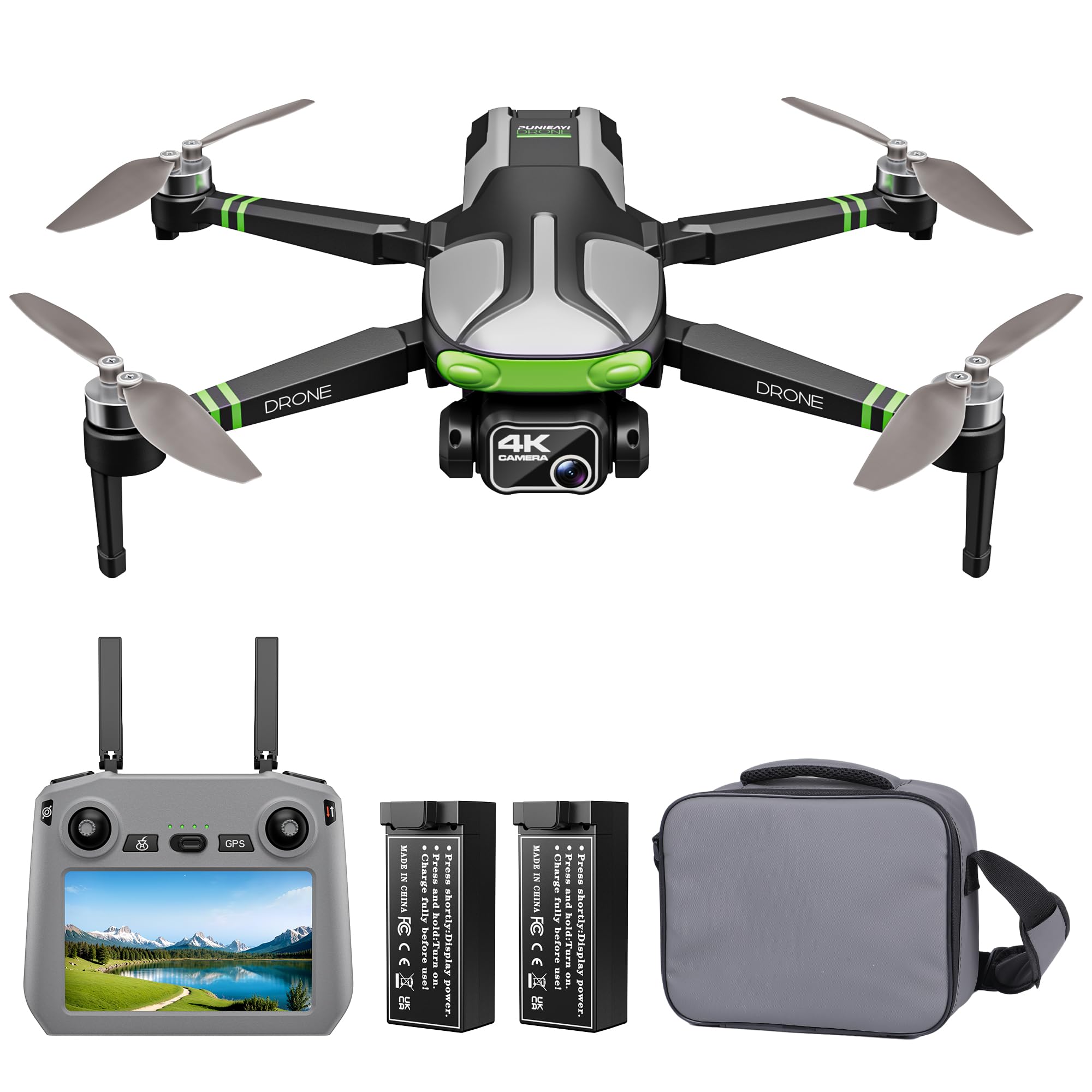 Photo 1 of *************FOR PARTS ONLY- NONFUNCTIONAL, WILL NOT PAIR WITH CONTROLLER************
GPS Drones with Camera for Adults 4K, 100-Min Flight Time, 5.7" FPV Screen, Long Range Video Transmission, RC Quadcopter, GPS Follow, Auto Return, Beginner Mode, Foldabl