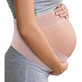 GLIDESMOOTH Pregnancy Belly Band for Pregnant Women, Breathable Maternity Belt, Adjustable Pregnancy Belly Support Band