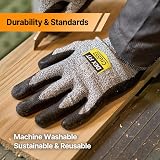 DEX FIT Level 5 Cut Resistant Gloves CR553 Prime 3D Comfort Touch Screen view 6