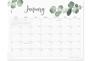 Cabbrix 2026 Magnetic Calendar for Refrigerator, January 2026 to June 2027 Fridge Calendar Magnet, 15 x 12 inch, Monthly Gree