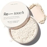 HALEYS Re-touch Talc-Free Loose Setting Powder Translucent – Oil Control & Blurring Face Powder for Baking, Brightening, Natural Matte Finish, Safe for Sensitive Skin