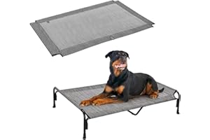 Veehoo Dog Bed Replacement Cover for CWC2204, Size XXL, Black Silver
