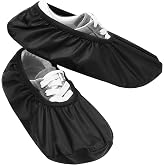 COITEK Bowling Shoe Covers, Shoe Protector Covers for Bowling Shoe Waterproof Reusable and Anti Slip (Large)