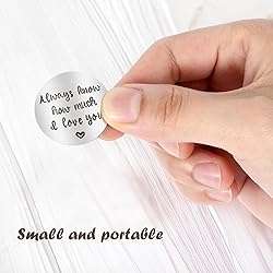 GEEHUA Pocket Hug Token, I Love You Handstamped