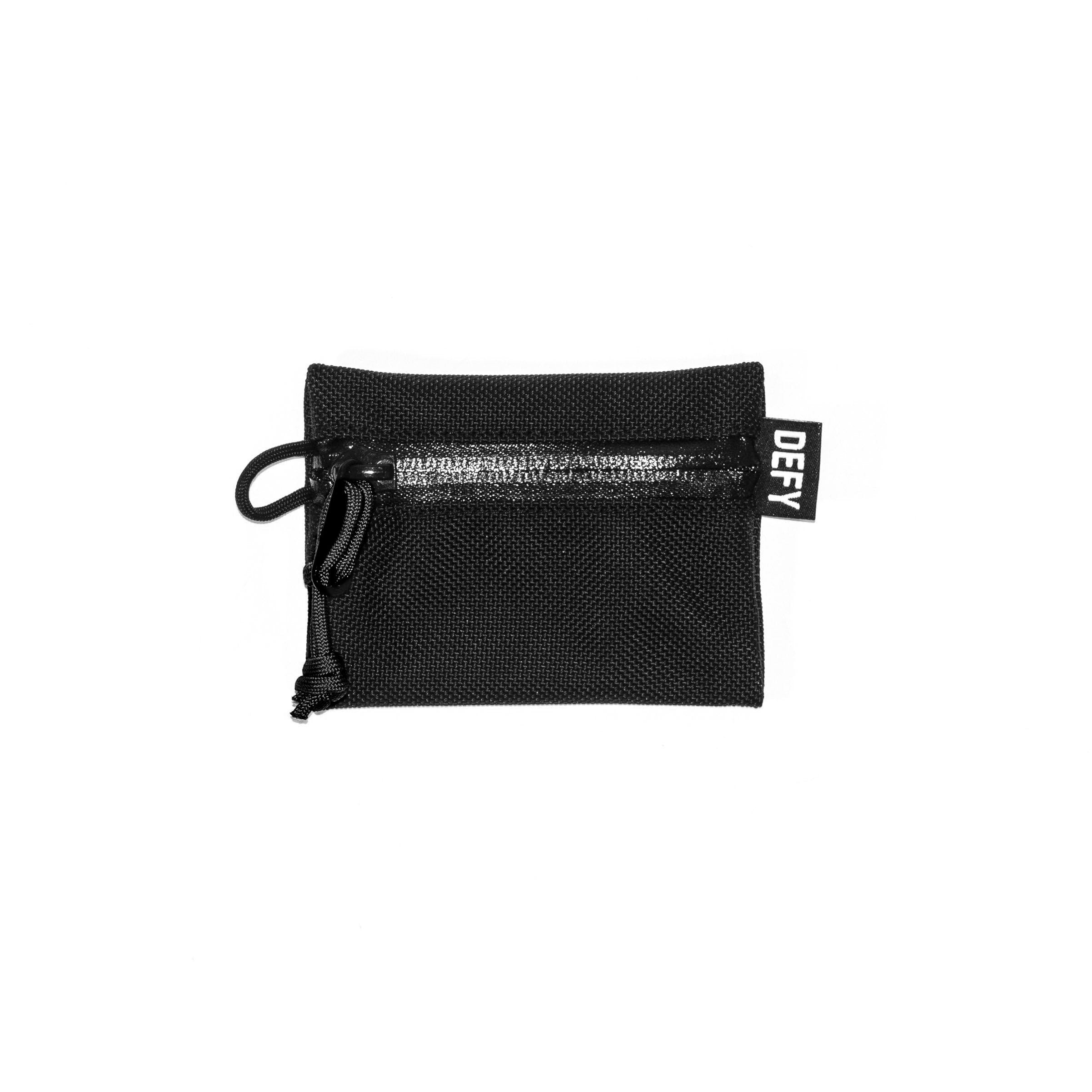 DEFY Project X-Pac Travel Pouch,Lightweight Nylon Organizer Pouch For Accessories,Premium Tech Wallet Pouch,Water Repellent Travel Organizer (Medium, Black), Project X-pac,Medium Pouch,Black, M