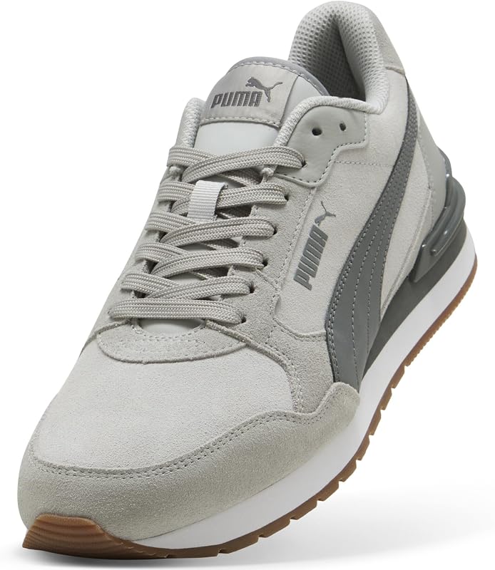 Erwachsene ST Runner v4 Suede Sneakers 46, Cool Light Gray Slate Sky Echo White Gum — Foto 7 von 7
