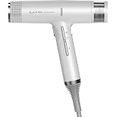 GA.MA Italy Professional iQ1 Perfetto Hair Dryer, 110,000 RPM, Grey | 1600W Intelligent Brushless Motor, Oxy-Active Technology, Auto-Clean Washable Filter, LED Display, Diffuser &amp; 3 Nozzles