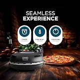DMD Collective 12" Electric Pizza Oven Stone Base Glass Window 2 Paddles view 5