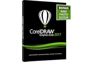 CorelDRAW Graphics Suite 2017 with RAW Photo Editing Software for PC - �鶹�� Exclusive (Old Version)