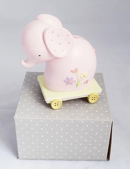 Tirelire Bebe Fille Petit Cherie Cadeau Elephant
