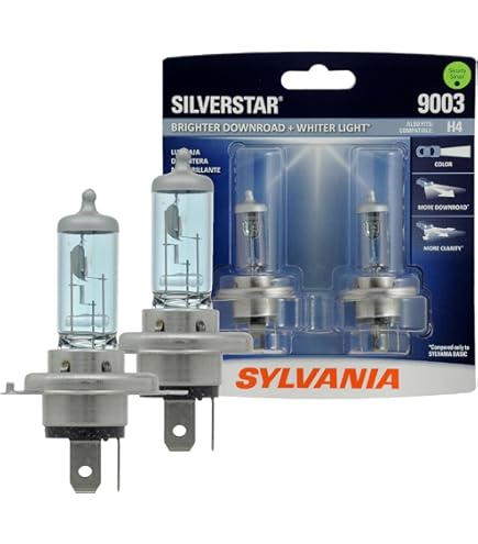 Amazon.com: SYLVANIA - 9003 (HB2, H4) SilverStar zXe GOLD High
