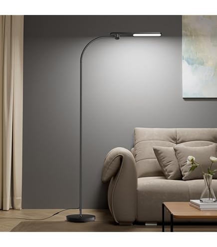 Artemide Tolomeo Reading LED 10W Aluminum Floor Lamp with Base