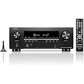 Denon AVR-S980H 7.2-Channel Receiver, Bluetooth, Wi-Fi &amp; HEOS | HEOS Multi-Room Streaming, Dolby Atmos &amp; DTS:X, 90WPC, 8K/60Hz &amp; 4K/120Hz Video Support, HDMI eARC, Amplifier for Home Audio