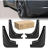 Nilight Mud Flaps Splash Guards for Tesla Model 3 2017-2023 | No Drilling Precision Fit Exterior Accessories Heavy-Duty Splash Guards Protection, Front &amp; Rear Set
