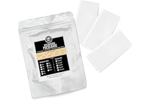 GUTENBERG'S DANK PRESSING CO. Gutenberg's Dank Pressing Co 2x4 inch premium rosin bags 10-100 Packs | rosin press bags | dab press nylon micron bags | All Micron Sizes (20-Pack, 160)