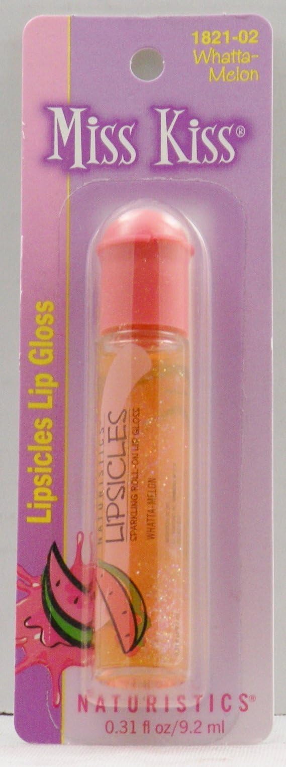 Naturistics Miss Kiss Lipsicles Lip Gloss - Whatta-Melon #1821-02