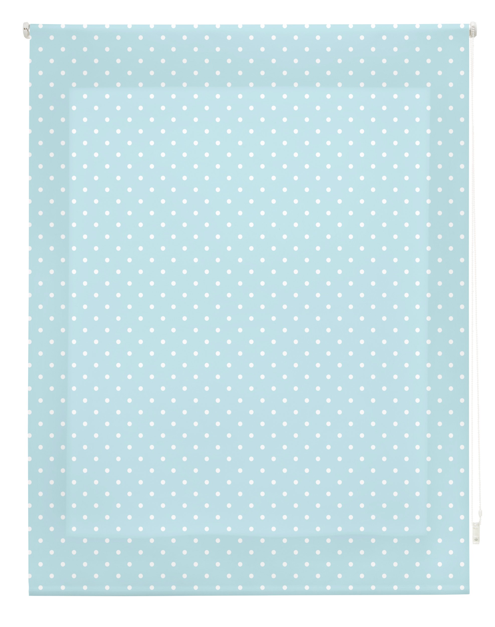 blindecor Specks Roller, Fabric, Turquoise, 130 x 180 cm