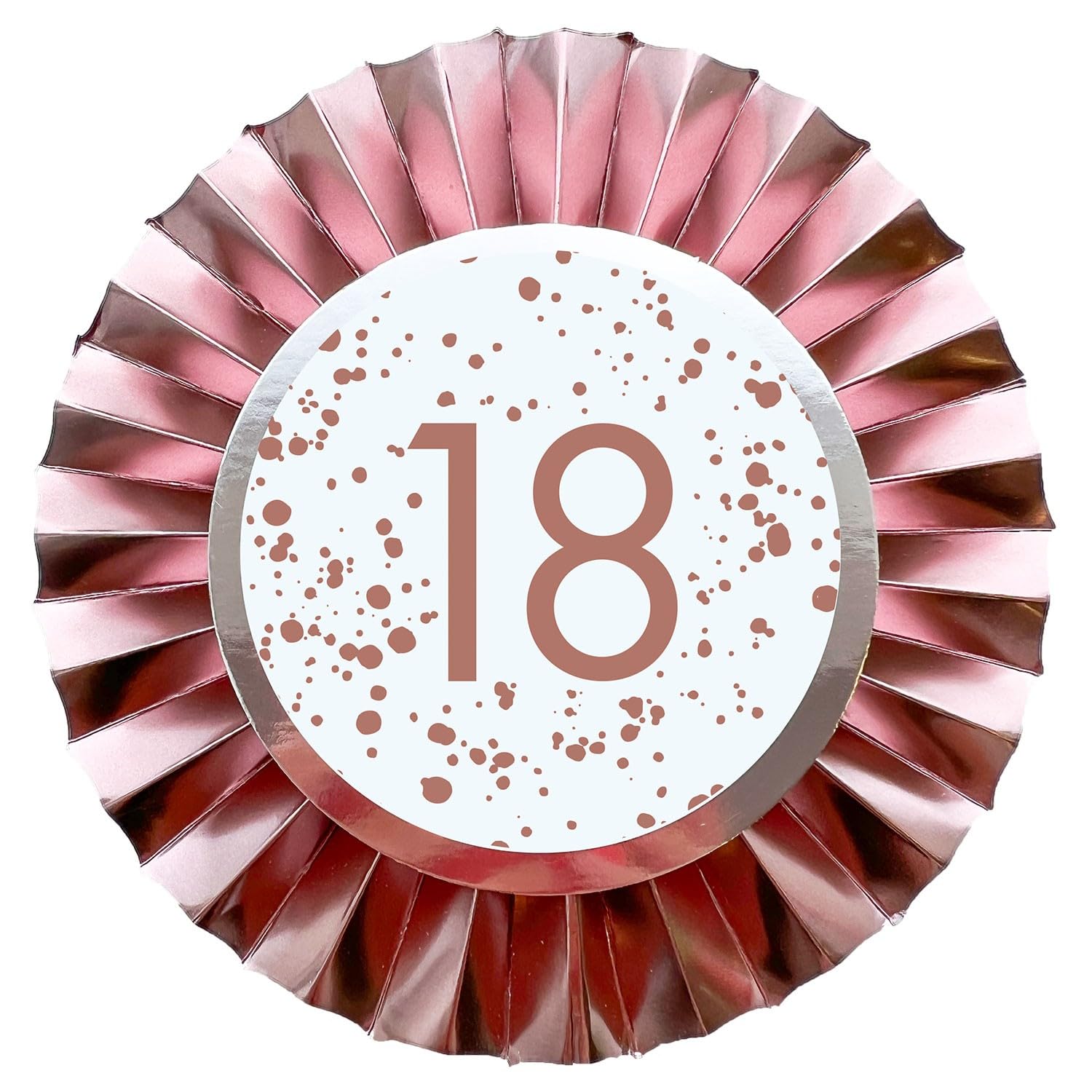 18TH ROSE GOLD BADGE