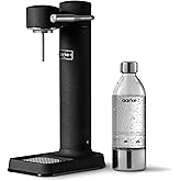 aarke - Carbonator III Premium Carbonator-Sparkling & Seltzer Water Maker-Soda Maker with PET Bottle (Matte Black)
