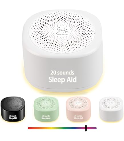 SNOOZ Smart White Noise Machine - Echte ventilator aan de binnenkant voor niet-lusende witte ruisgeluiden - App-gebaseerde afstandsbediening, slaaptimer en nachtlampje - Cloud SNOOZ Smart White Noise Machine - Echte ventilator aan de binnenkant voor niet-lusende witte ruisgeluiden - App-gebaseerde afstandsbediening, slaaptimer en nachtlampje - Cloud