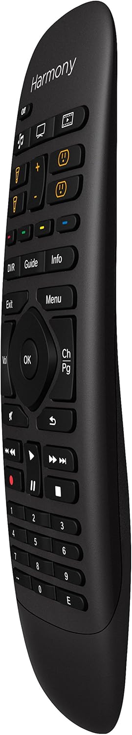 Logitech Harmony Companion All in One Remote Control for Smart Home and Entertainment Devices, Hub & App, Works With Alexa – Black: Home Audio & Theater