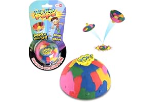 Bounce Bowls Camouflage - Bupduq Fidget Toy for Kids & Adults Spinning Stress Relief, Pop Up Game for School, Party & Intelligence Development - Perfect Anxiety Toy