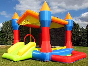 Bebop Party Aufblasbare Hüpfburg für Kinder mit Bällebad