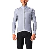 CASTELLI Men's Squadra Stretch Jacket, Windproof Zip Up Shell for Road Cycling