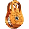 PETZL FIXE Pulley - Versatile Compact Pulley with Fixed Side Plates for Hauling and Rigging