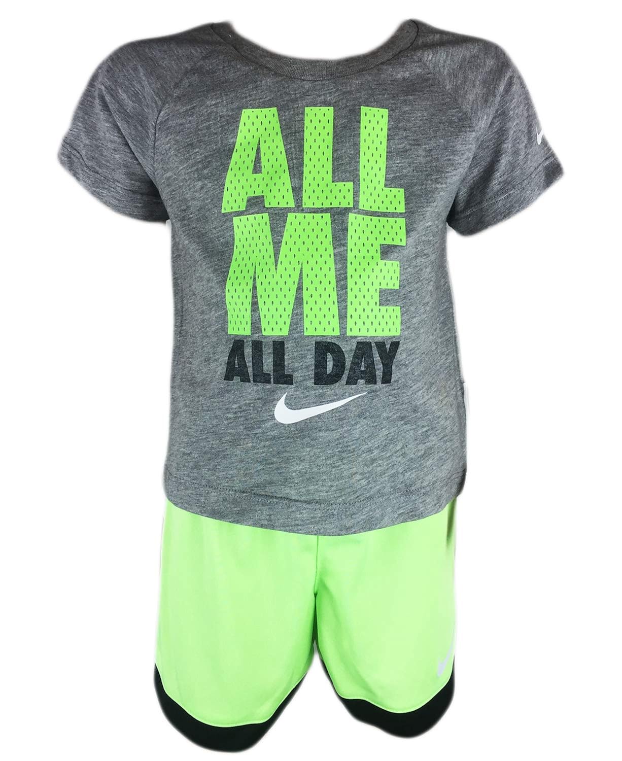 infant nike shorts and top set