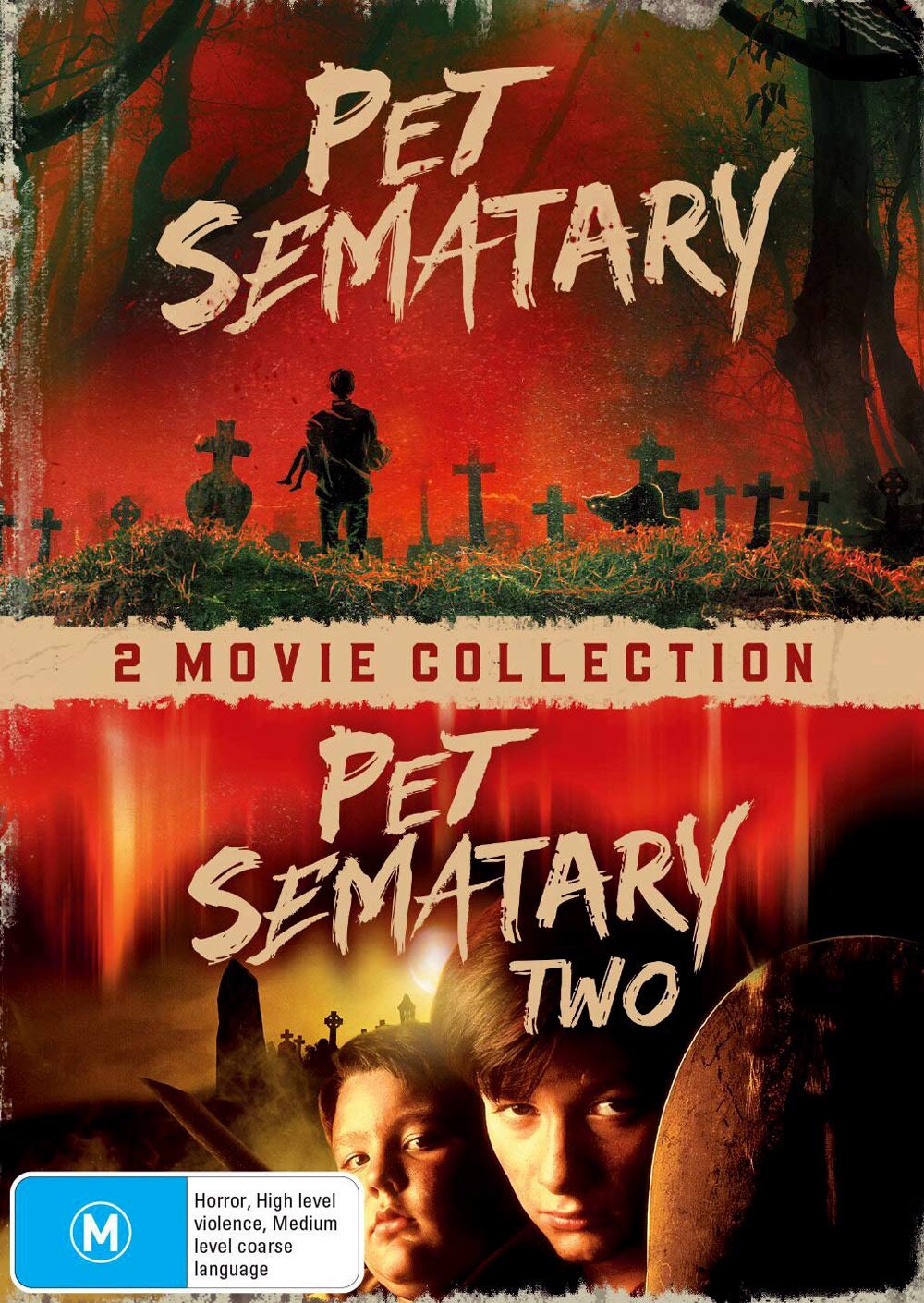 Pet Sematary / Pet Sematary 2 2 Movie Collection NONUSA Format Region 4