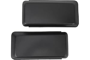 1 Pair Front Bumper Guards Pads Compatible, F150 Front Bumper Guards Pads Cover Insert Cap, Front Bumper Guards Pads Inserts 