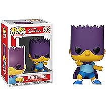Funko POP! Animation: Simpsons - Bart-Bartman, Figures - Amazon Canada