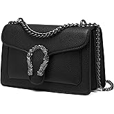 Travistar Crossbody Bags for Women Small Handbags PU Leather Shoulder Bag Purse Evening Bag Quilted Satchels with Chain Strap