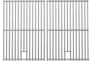 jkxoo 15 inch 2Pack Stainless Steel Grill Grate, Cooking Grate for Cooking Grid Grates Replacement for Select Gas Grill Models by Broil King, Broil-Mate, Huntington and Sterling Gas Models