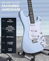 Donner DST-80 Electric Guitar 39 Beginner Kit with Amp Gig Bag Tuner view 2
