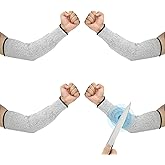 PATIKIL Cut Resistant Sleeve Arm Safety Protectors Sleeves Forearm Sleeve HPPE Level 5 Protection for Thin Skin and Bruising