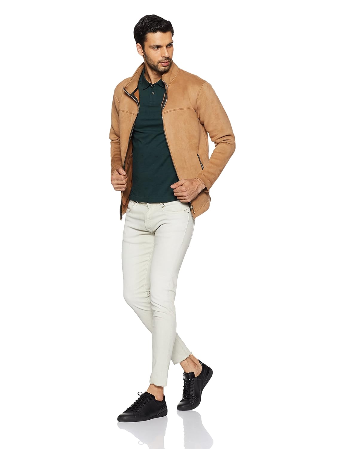 levi's men's floral regular fit polo