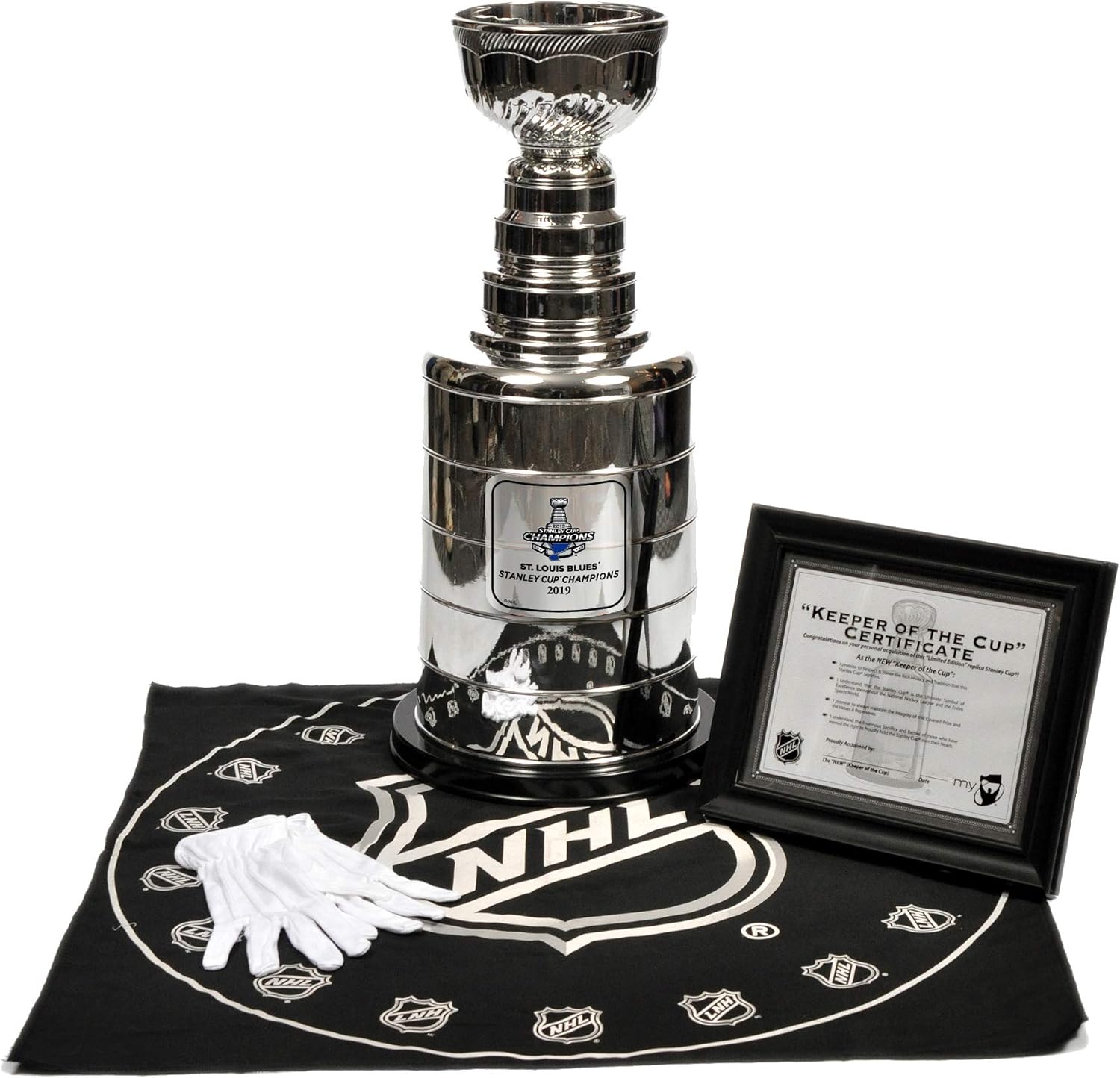 UPI Marketing, Inc. St. Louis Blues 2019 Stanley Cup Champions Officially Licensed 25 Inch Replica Stanley Cup Trophy: Sports & Outdoors